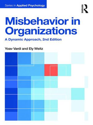 cover image of Misbehavior in Organizations